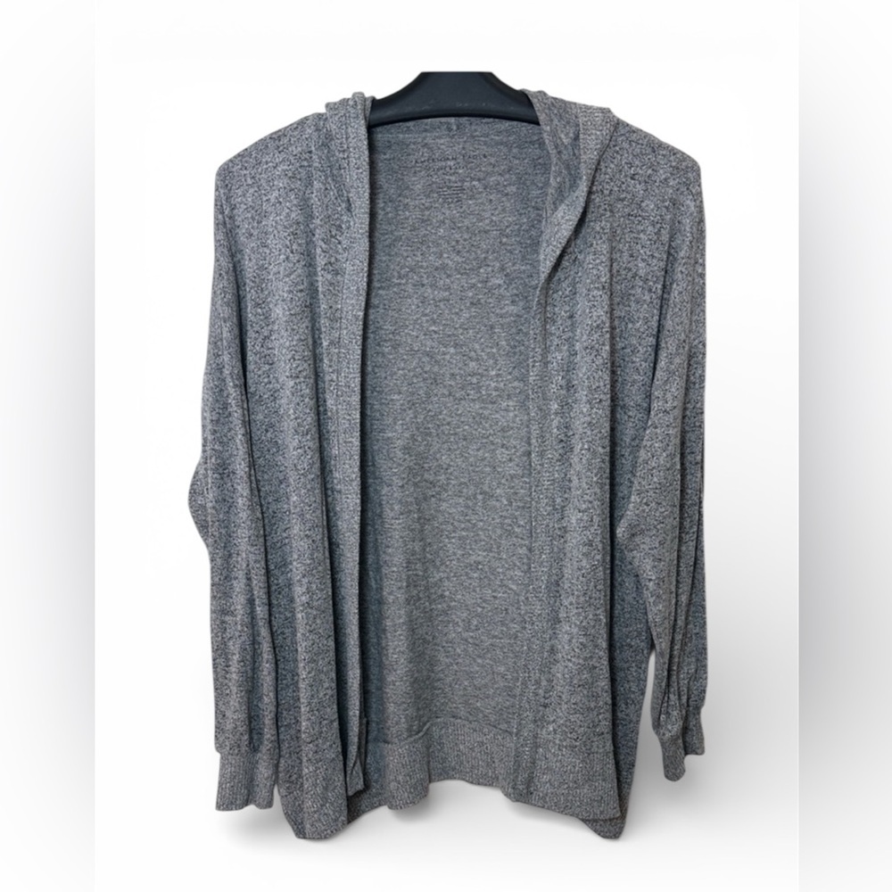 American Eagle Soft & Sexy Plush Hooded Cardigan